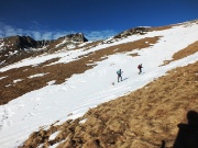 39 sulla neve ancora dura...